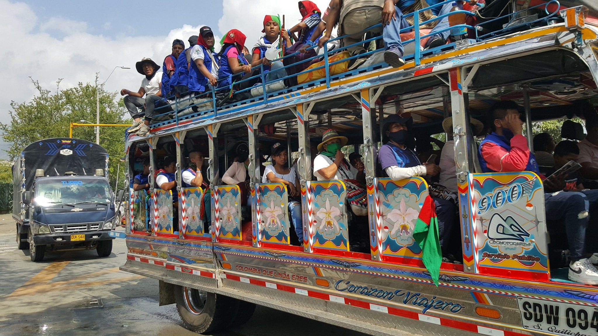 Durante 3 días las comunidades indígenas permanecieron asentadas en Cali.