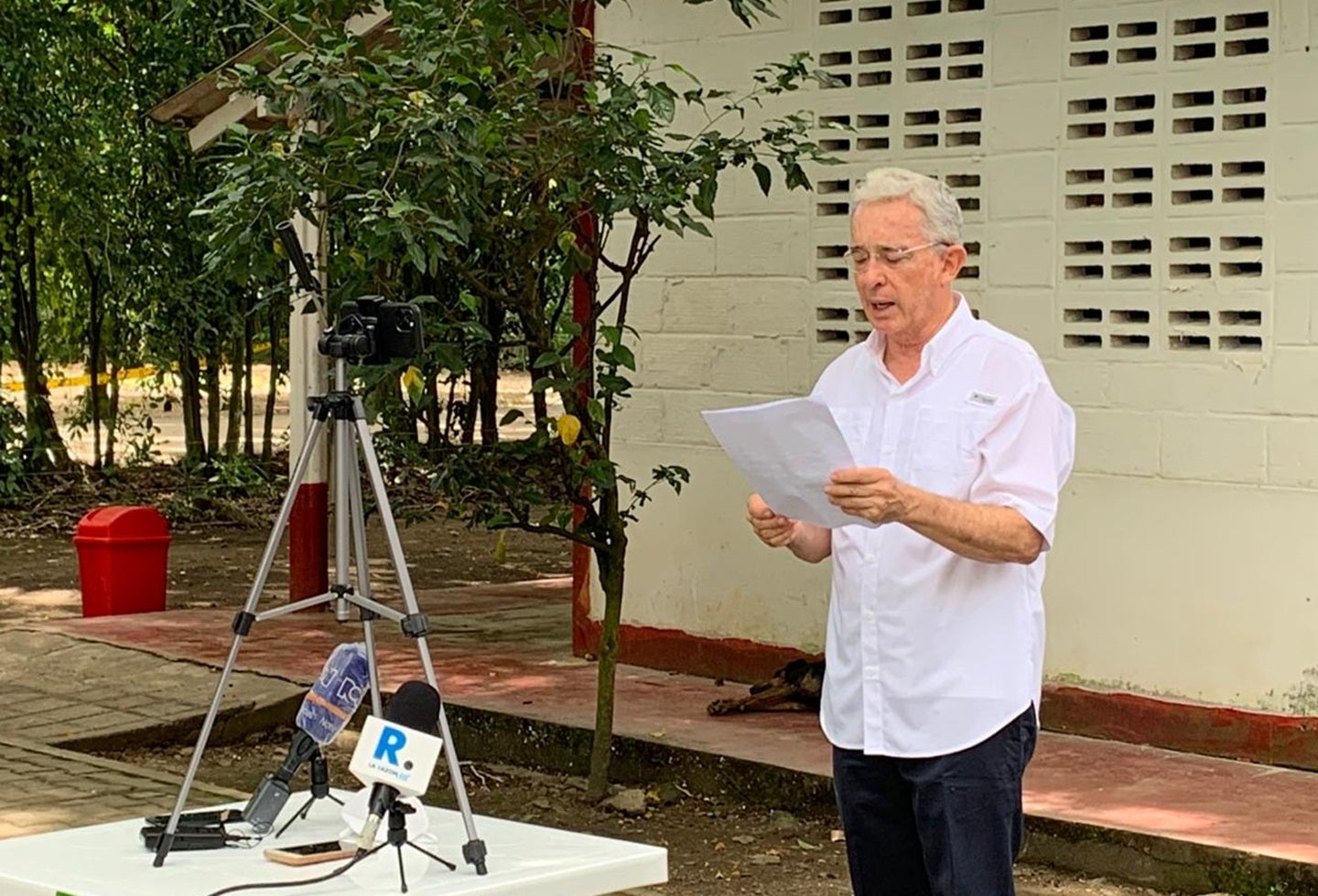 Álvaro Uribe Declaraciones Libertad