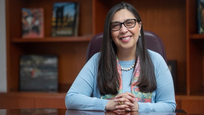 Sandra Sandoval, viceministra de minas