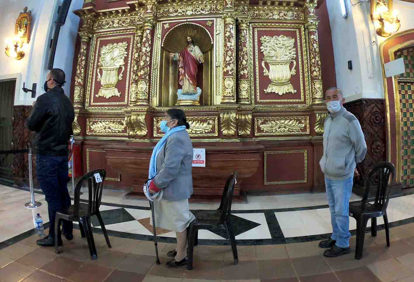 Iglesias Católicas con protocolos de bioseguridad / Coronavirus en Colombia
