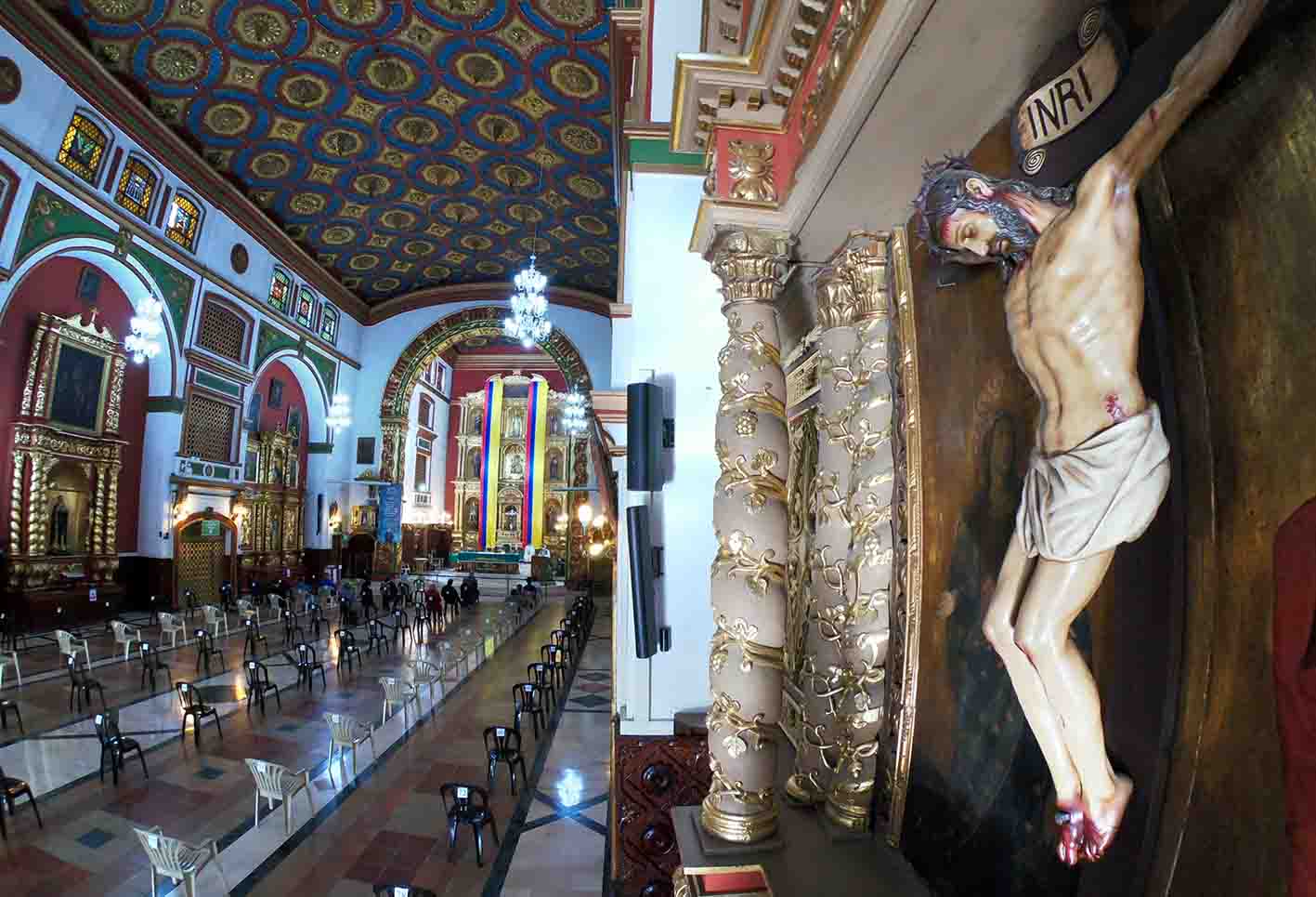 Iglesias Católicas con protocolos de bioseguridad / Coronavirus en Colombia