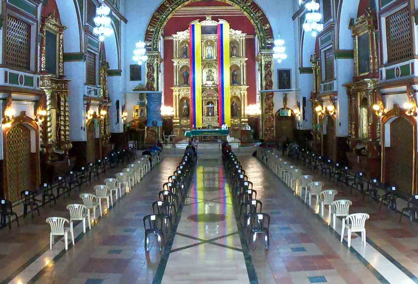 Iglesias Católicas con protocolos de bioseguridad / Coronavirus en Colombia