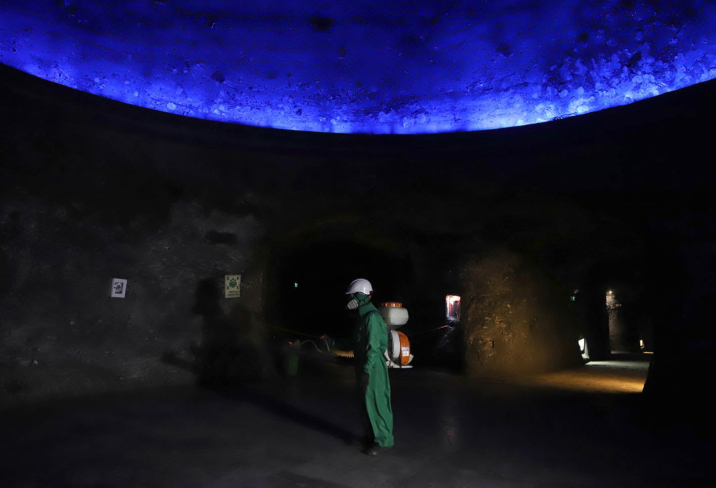 Catedral de Sal de Zipaquirá reabre en tiempos de coronavirus