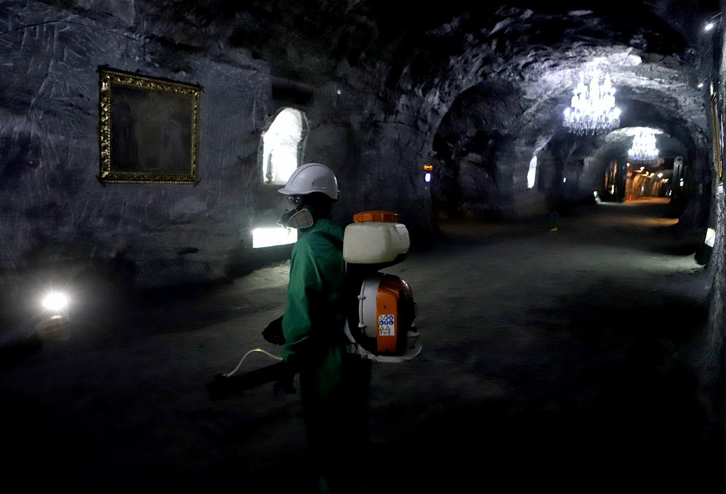 Catedral de Sal de Zipaquirá reabre en tiempos de coronavirus