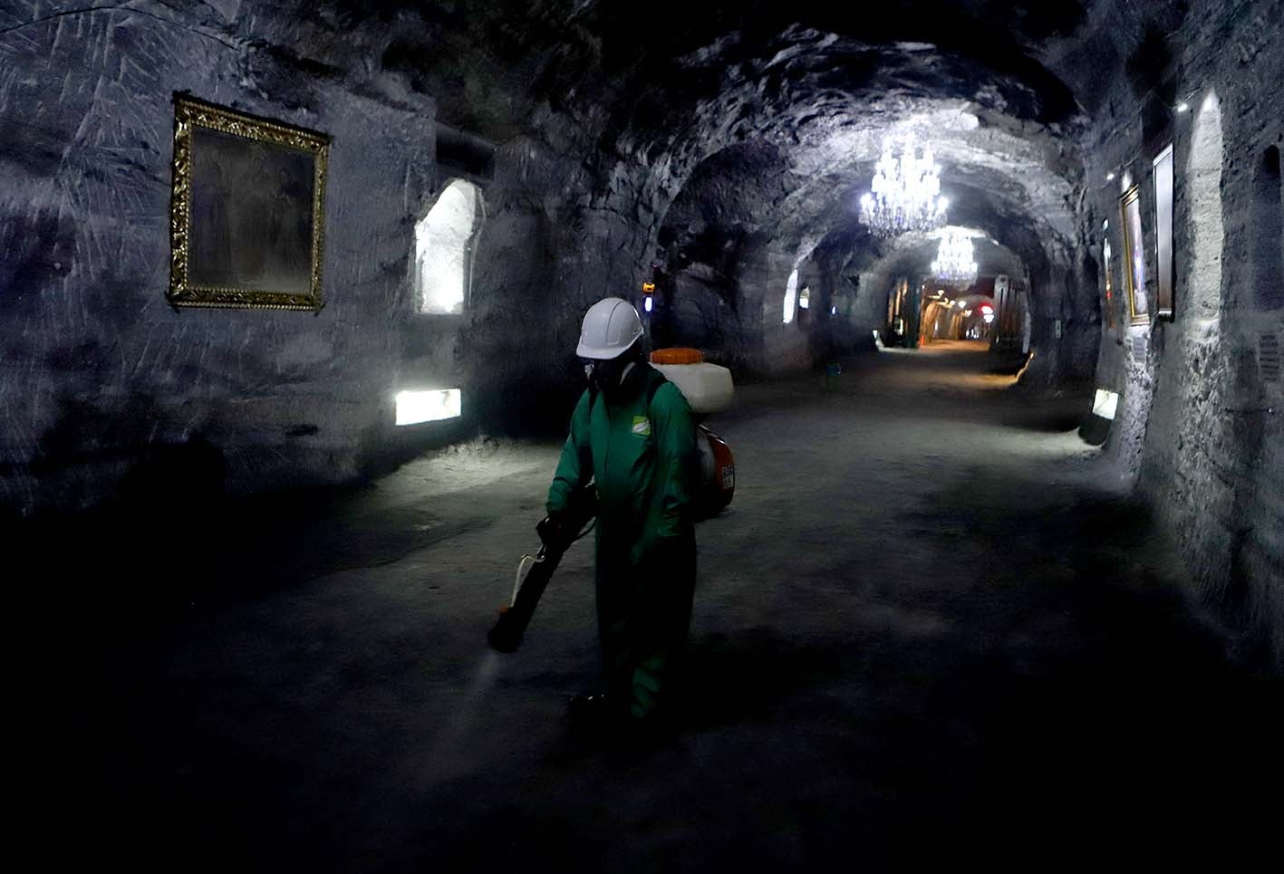 Catedral de Sal de Zipaquirá reabre en tiempos de coronavirus