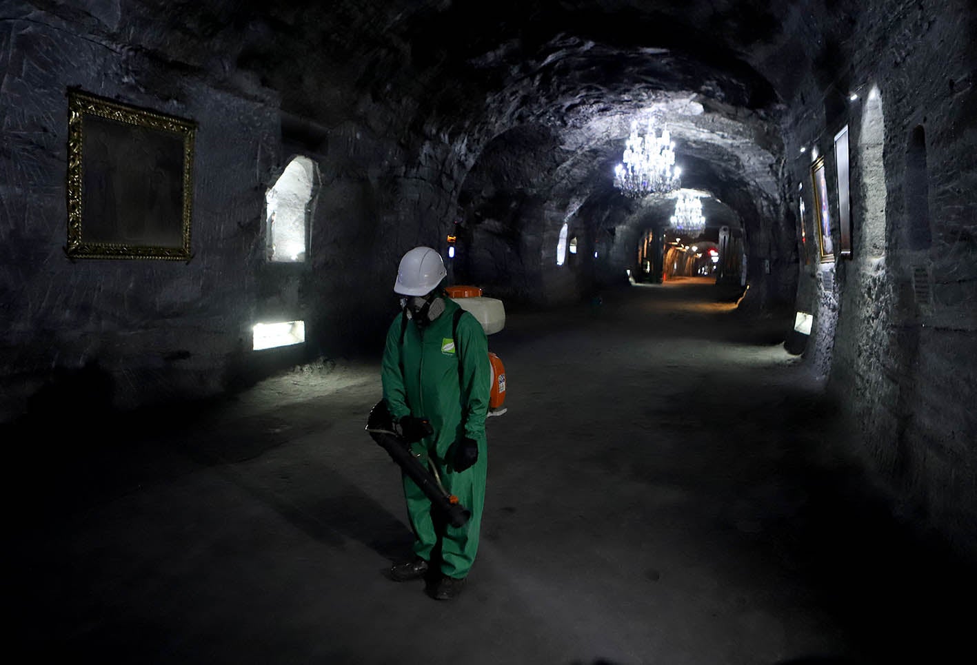 Catedral de Sal de Zipaquirá reabre en tiempos de coronavirus