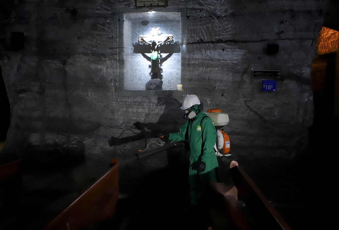 Catedral de Sal de Zipaquirá reabre en tiempos de coronavirus