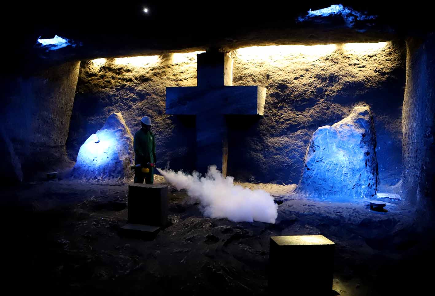 Catedral de Sal de Zipaquirá reabre en tiempos de coronavirus