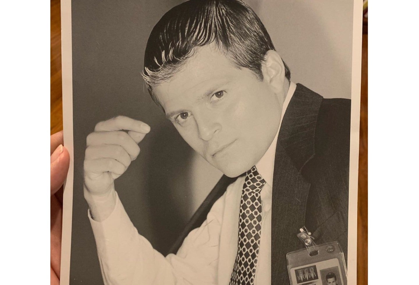 Julio Cesar Herrera cuando hizo de Fredy en Betty, La Fea