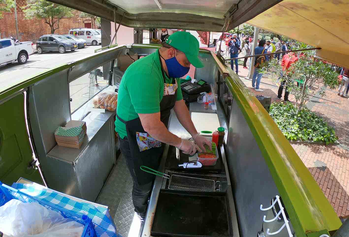 Los Food Trucks prenden motores para reiniciar labores en Bogotá