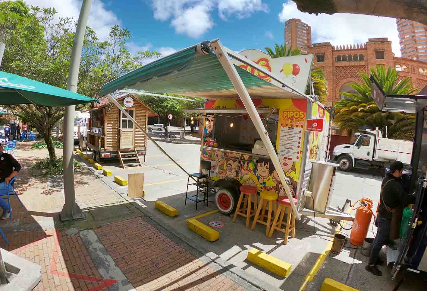 Los Food Trucks prenden motores para reiniciar labores en Bogotá