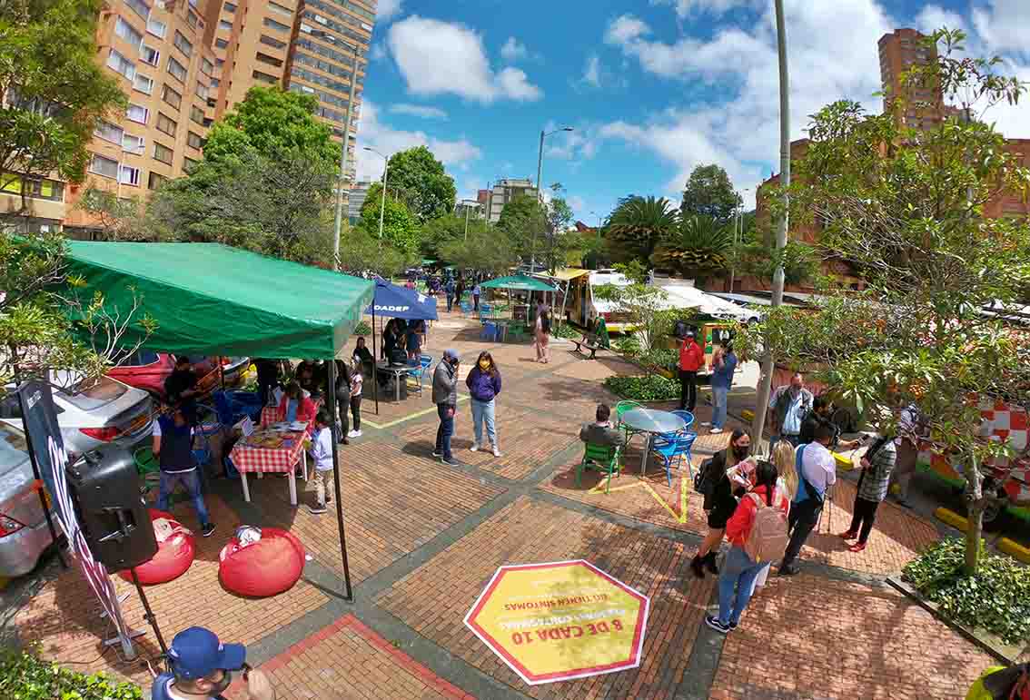 Los Food Trucks prenden motores para reiniciar labores en Bogotá