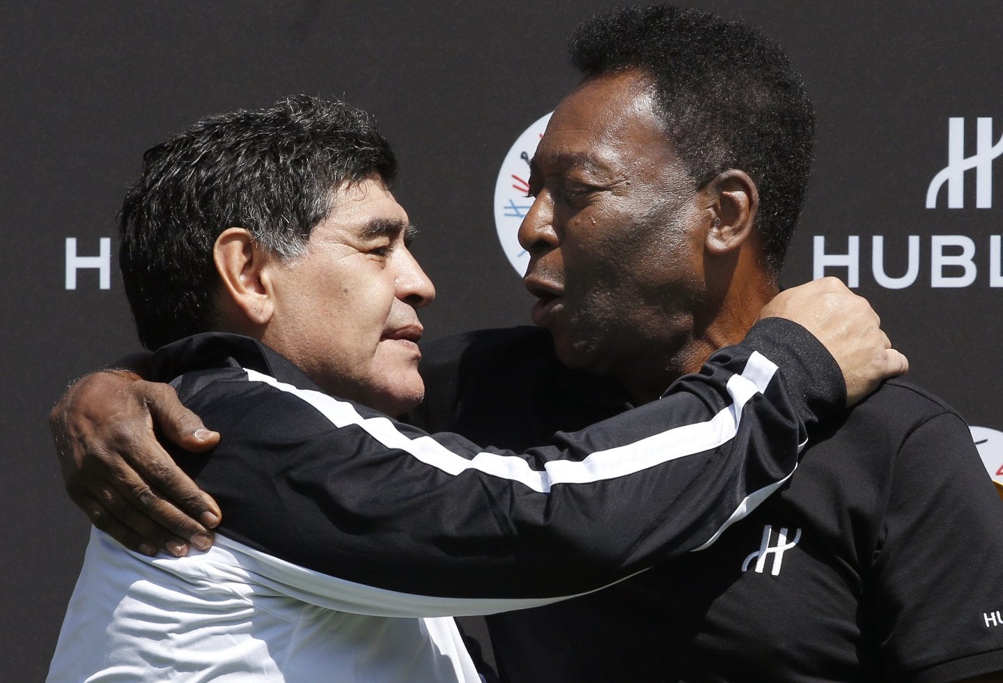 Maradona y Pelé