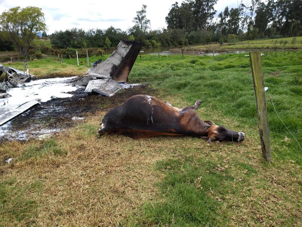 Accidente en Guaymaral