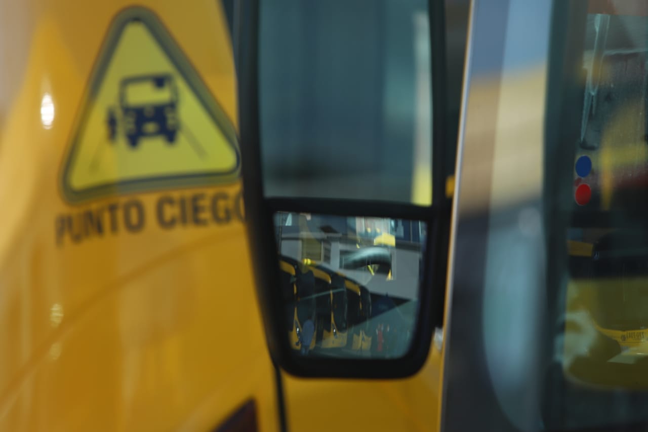 Nuevos buses amarillos de Transmilenio