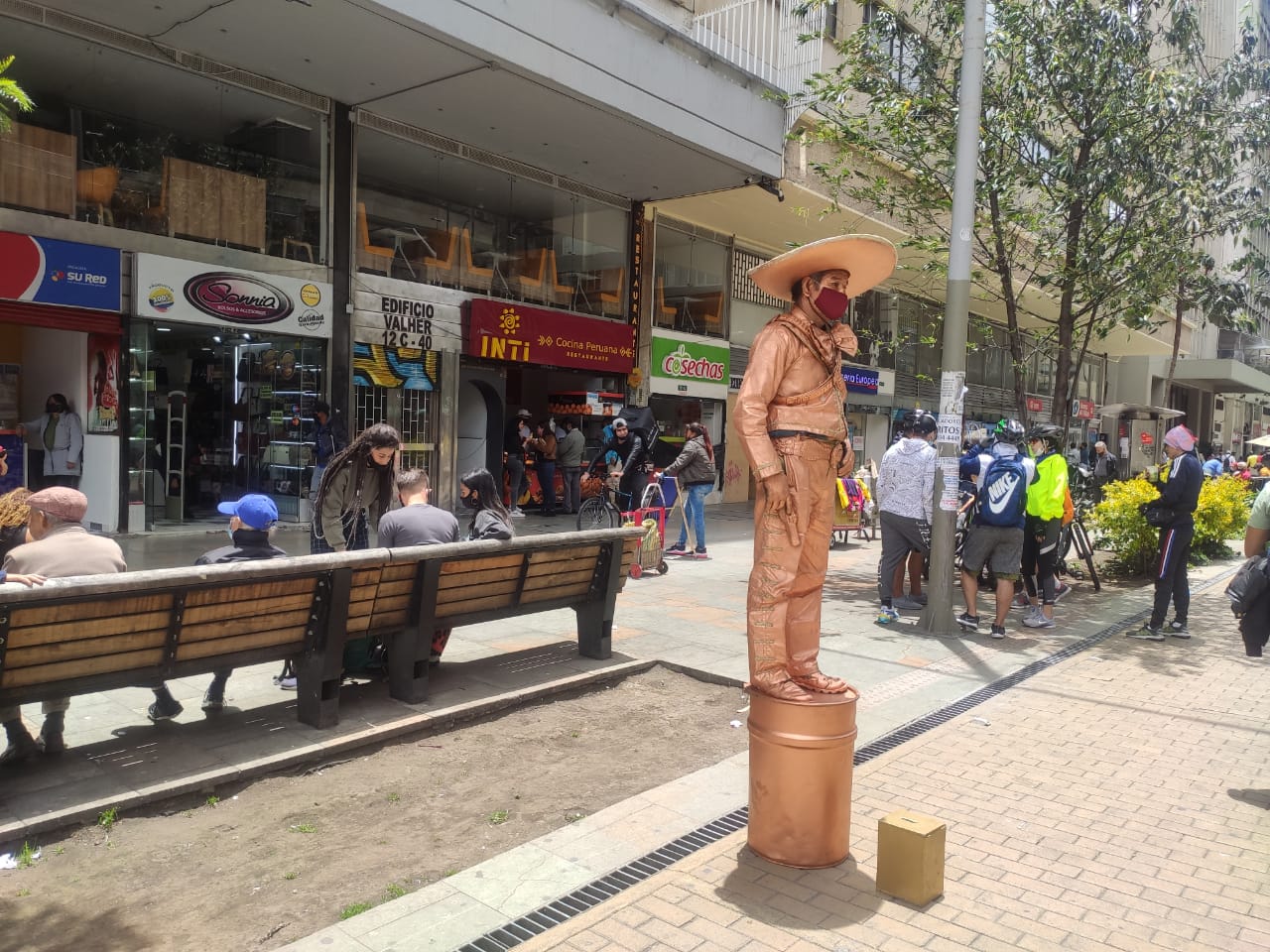 Artistas espacio público