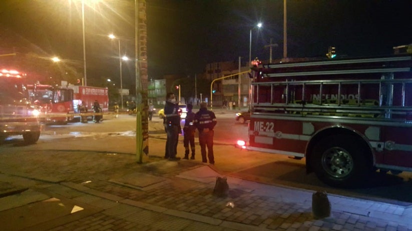 Explosión por químicos