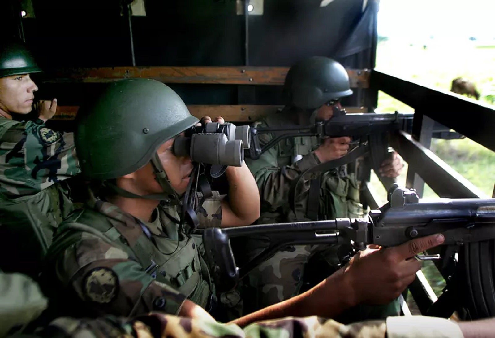 Operativos militares.