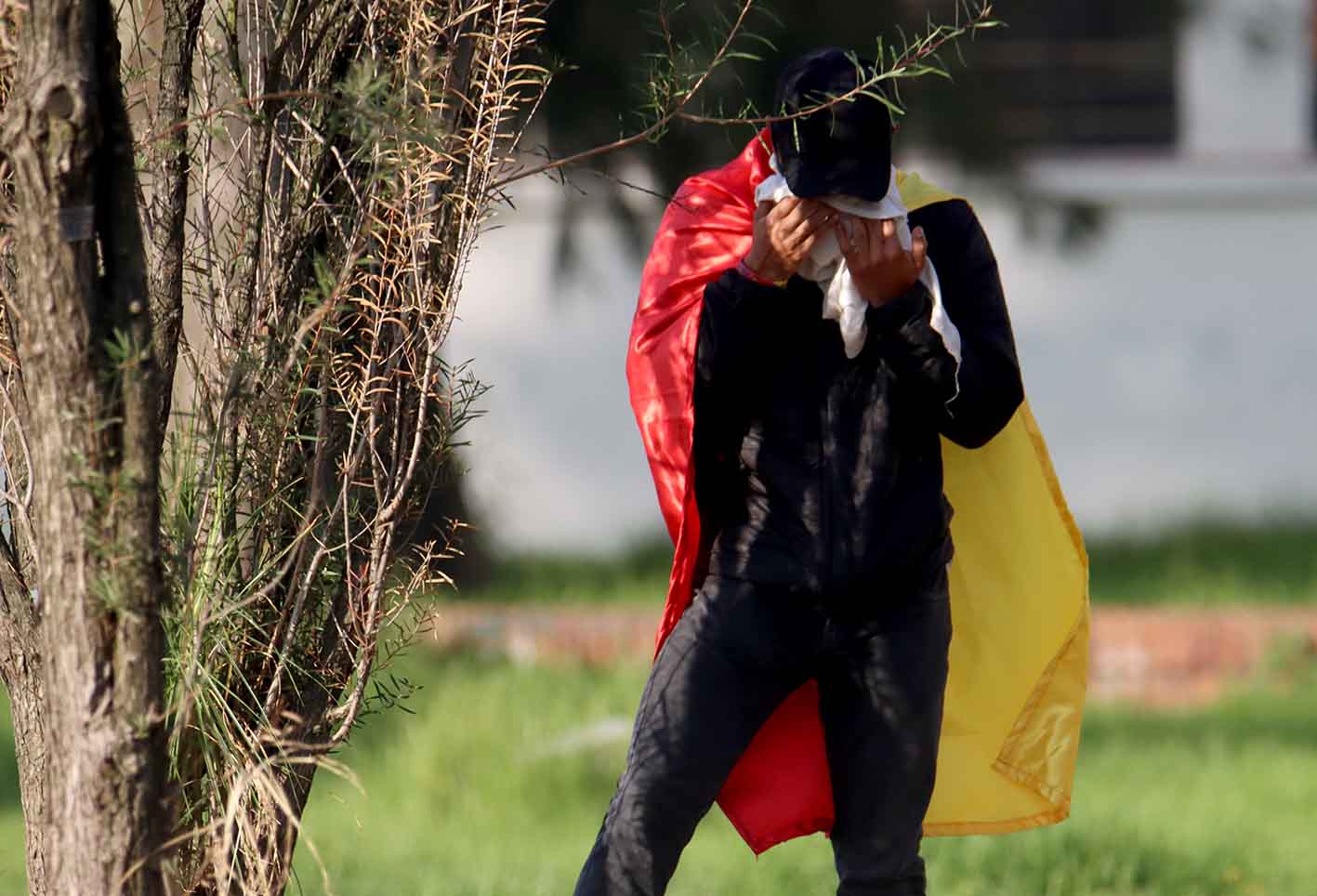 Disturbios en la Universidad Nacional el sábado 21 de noviembre de 2020