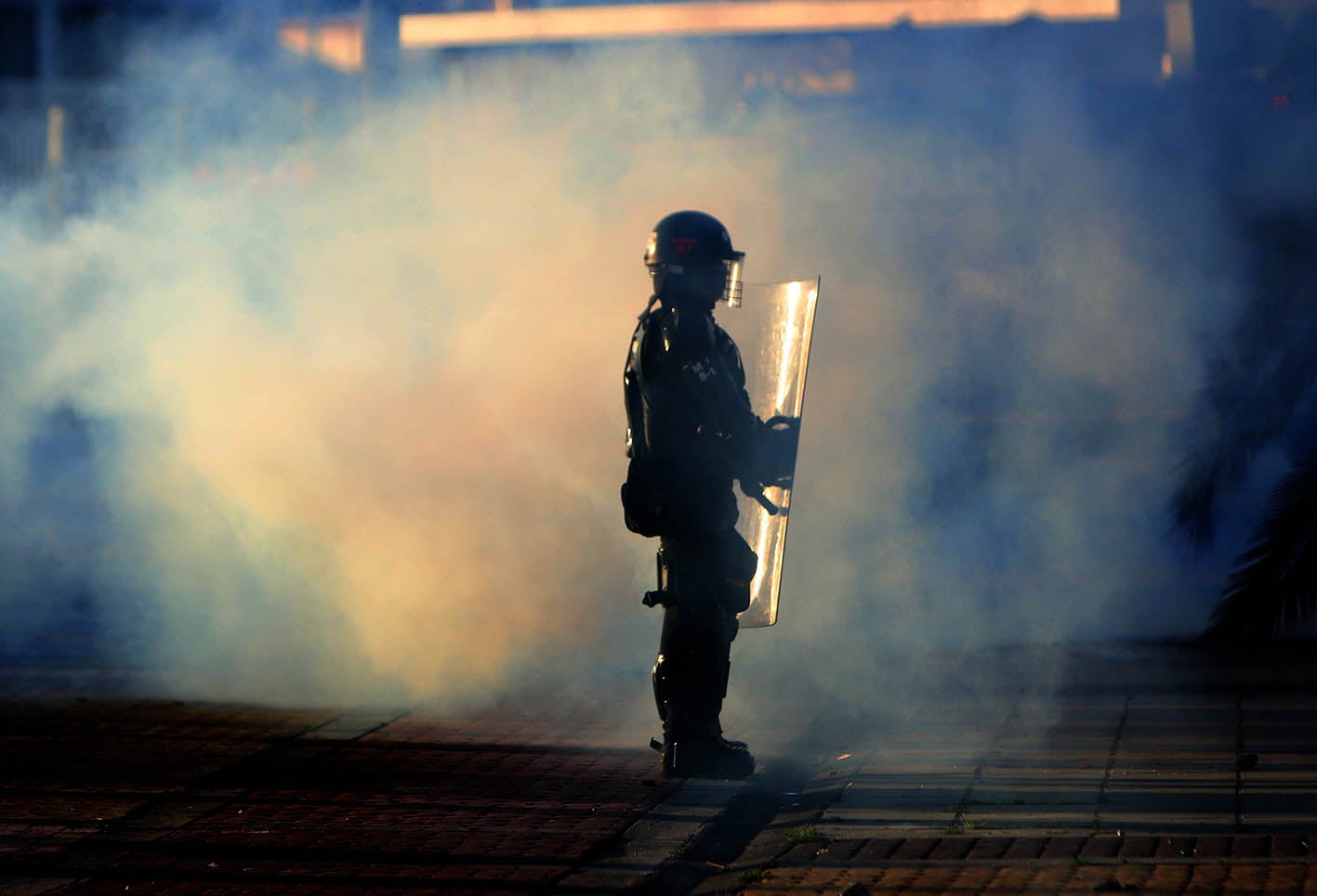 Disturbios en la Universidad Nacional el sábado 21 de noviembre de 2020