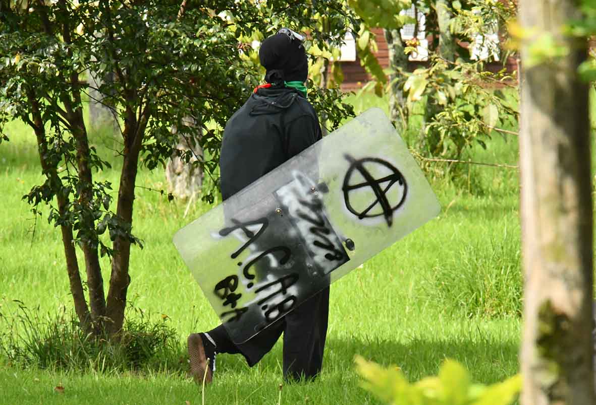 Protestas en Bogotá 21 de noviembre