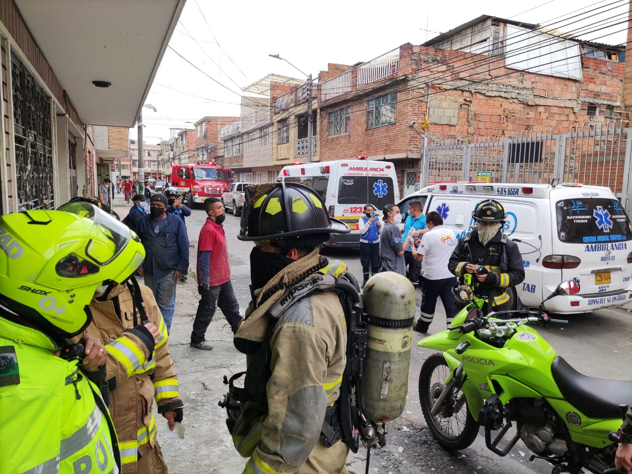 Explosión Bogotá