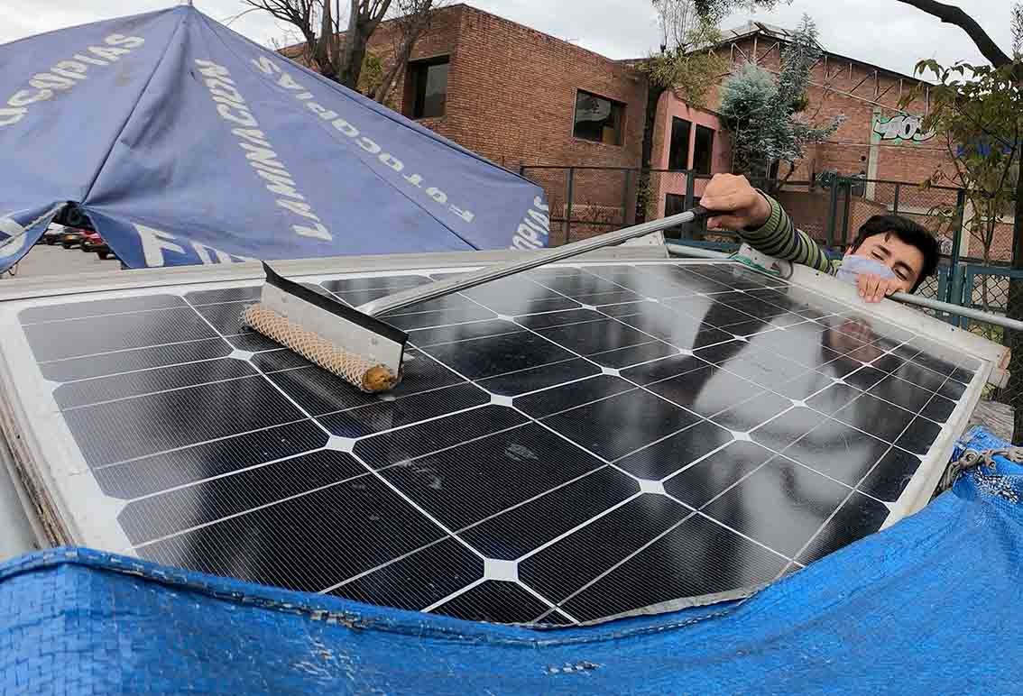 Fotocopiadora con luz solar, una idea para evitar dañar el planeta