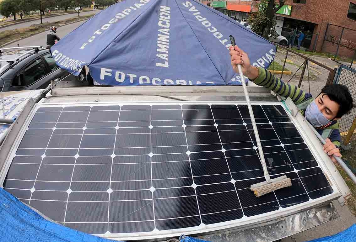 Fotocopiadora con luz solar, una idea para evitar dañar el planeta