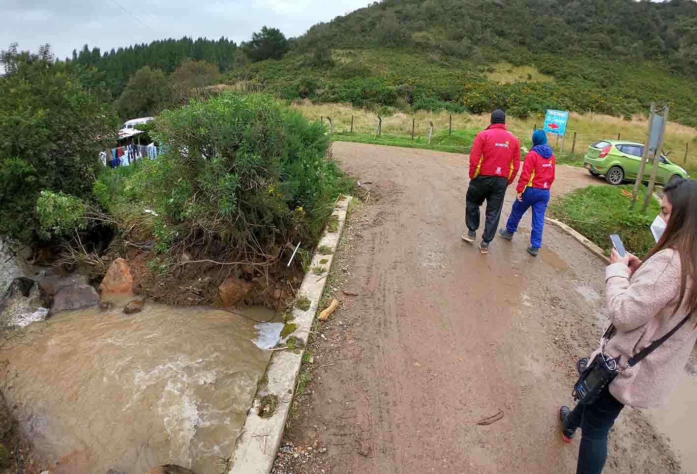 Deslizamientos de tierra y desbordamiento de afluentes en Usme y Ciudad Bolívar