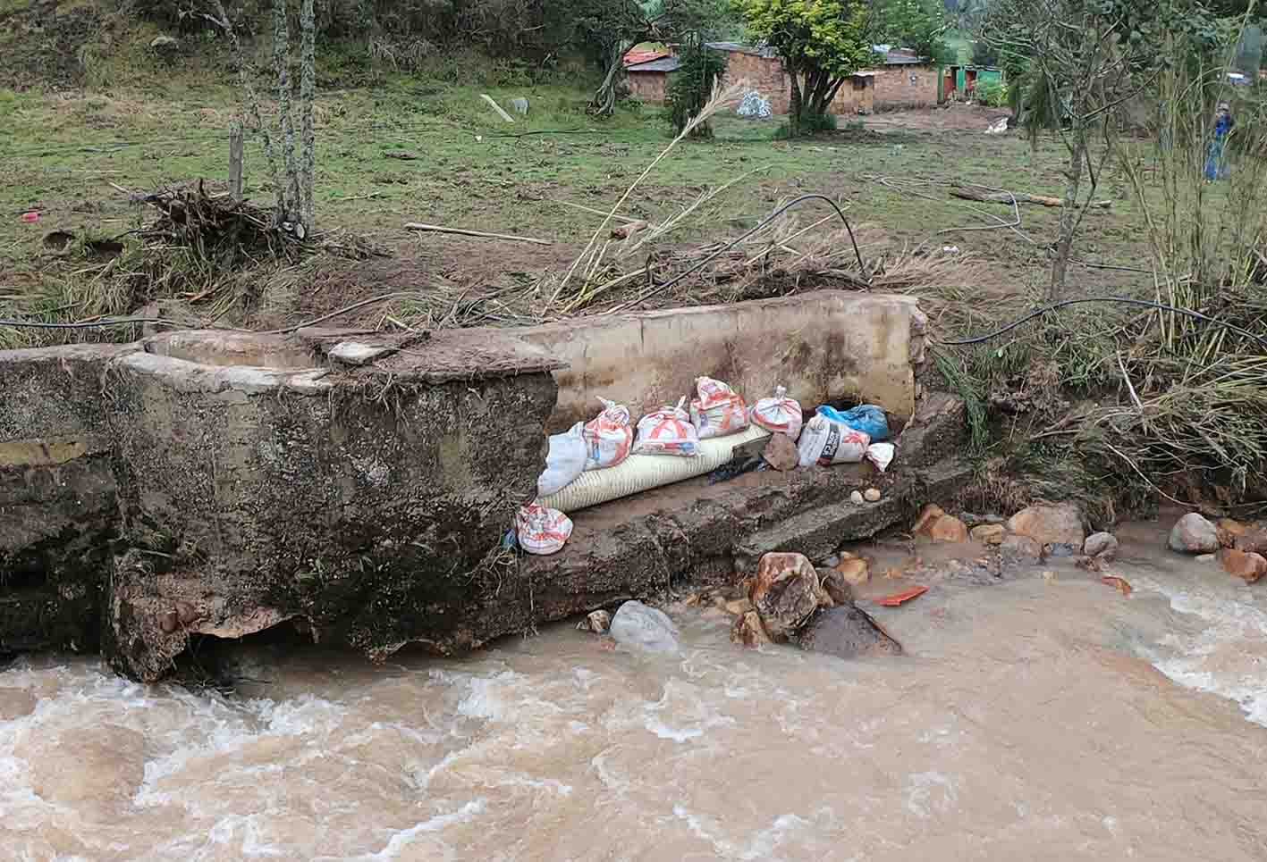 Deslizamientos de tierra y desbordamiento de afluentes en Usme y Ciudad Bolívar