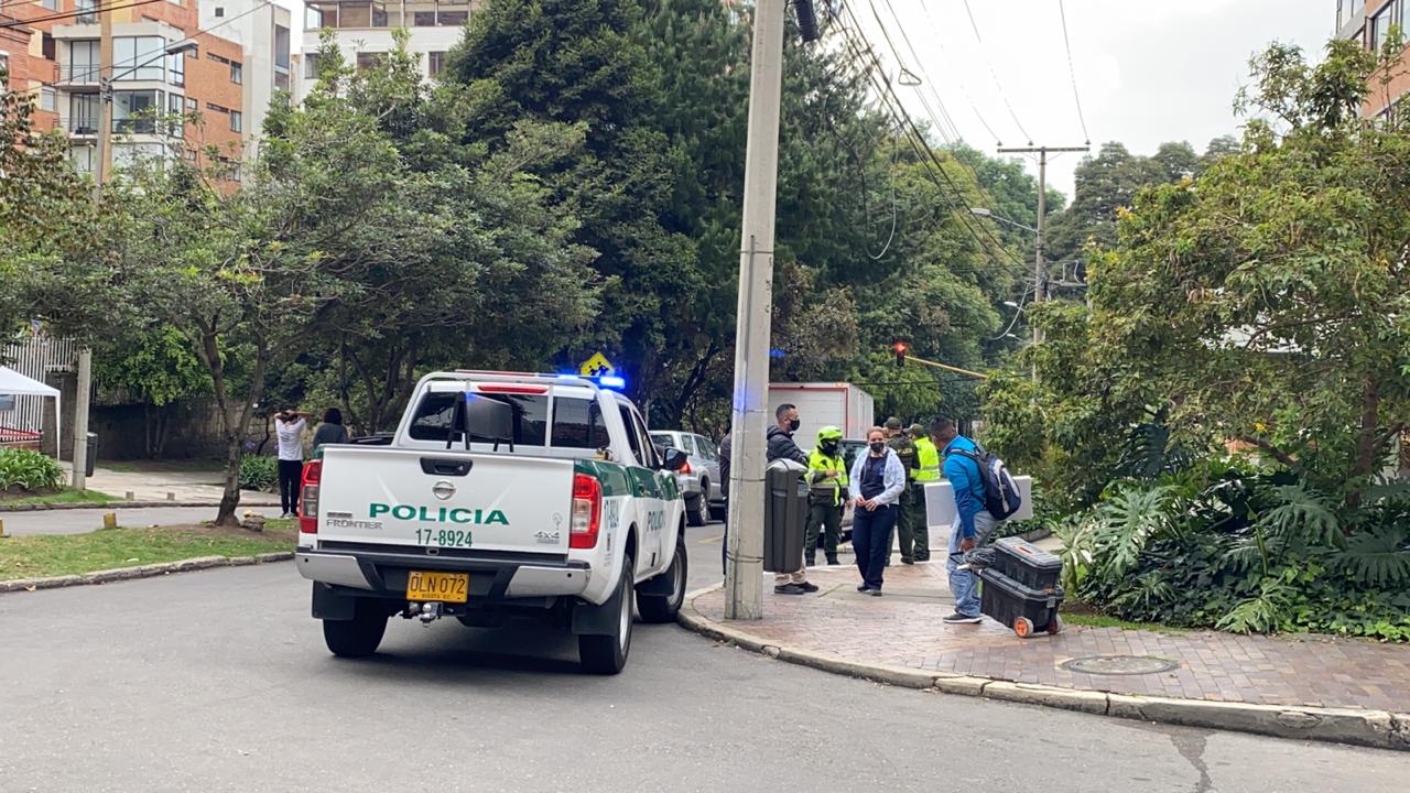 Tiroteo cerca del Liceo Francés, ante intento de hurto, en Bogotá