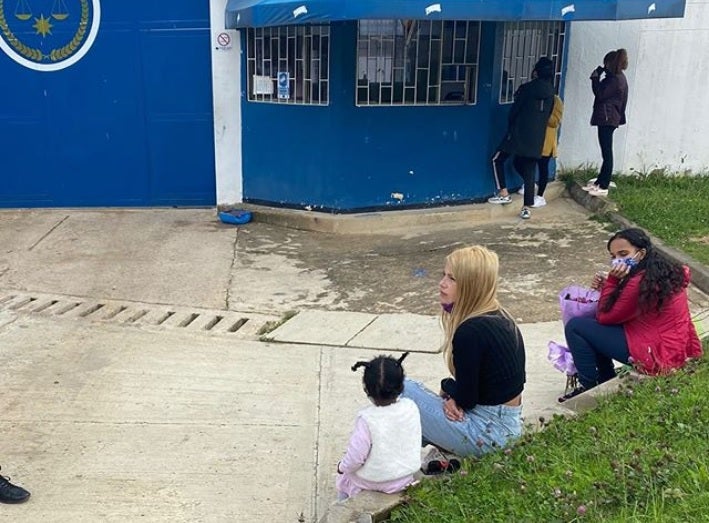 Johana Bahamón en la cárcel