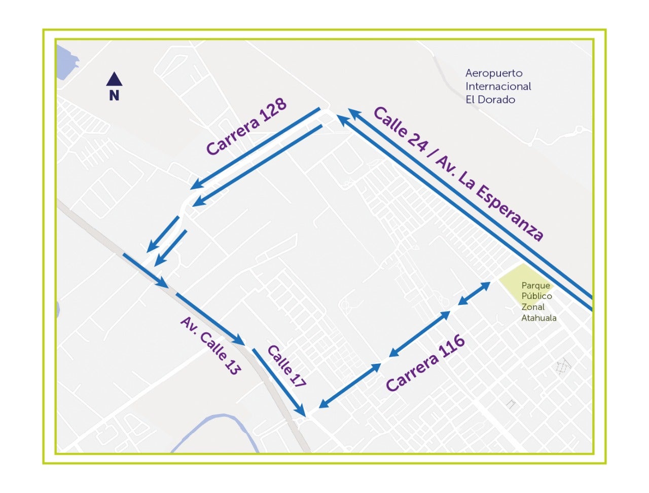 Mejora del tránsito de vehículos en la Calle 13 de Bogotá