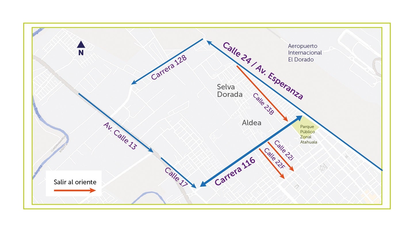 Mejora del tránsito de vehículos en la Calle 13 de Bogotá