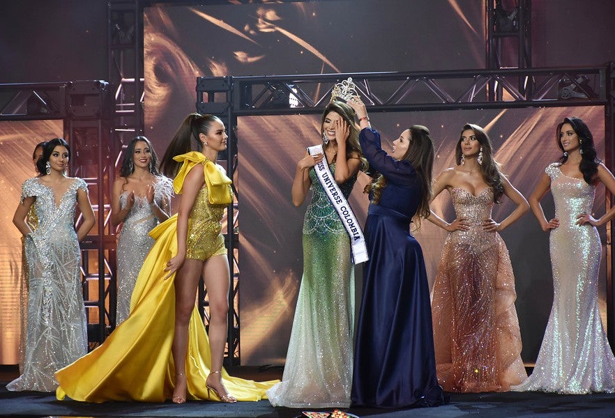 Coronación de Laura Olascuaga como Miss Universe Colombia