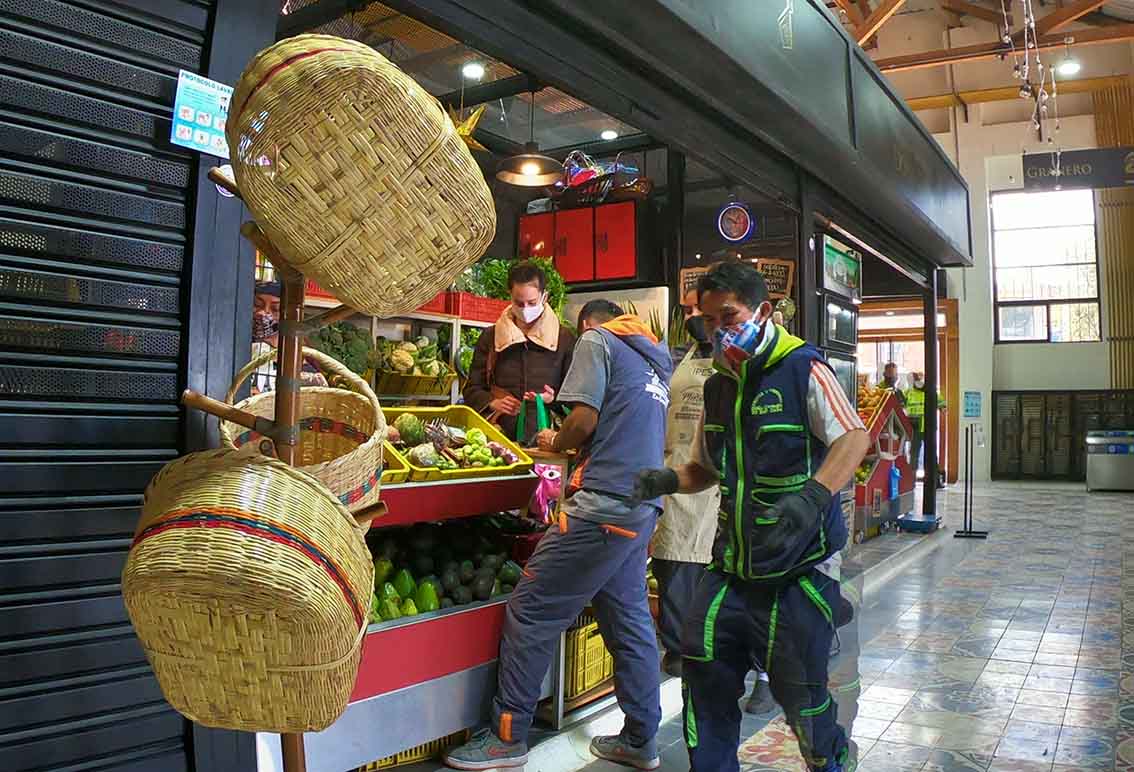 Remodelan la Plaza de Mercado La Concordia de La Candelaria