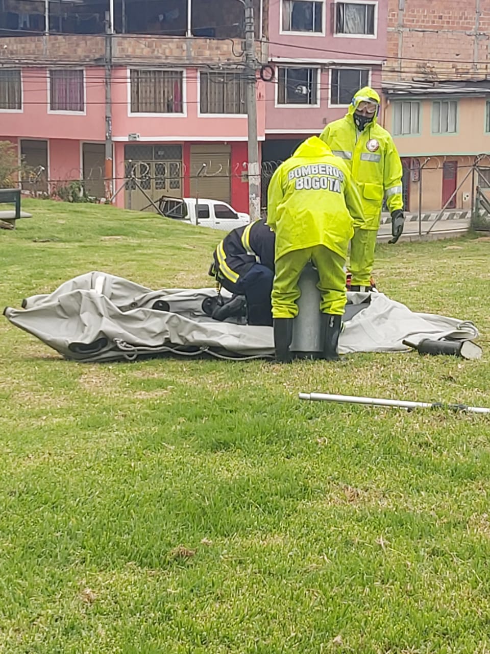 La persona fue identificada como Edwin Salguero Henao