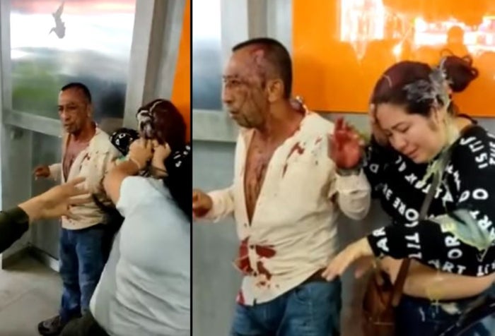 Ladrona recibe golpiza, bullying y le llenan el pelo de pegante