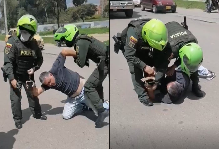 Le querían meter comparendo por desayunar sin tapabocas en Usme