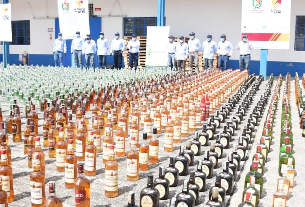 Licor adulterado en el Tolima