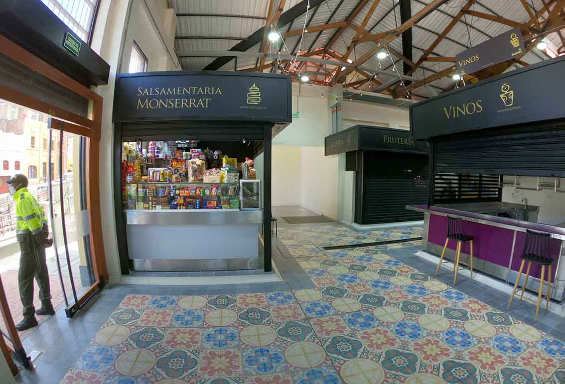 Remodelan la Plaza de Mercado La Concordia de La Candelaria