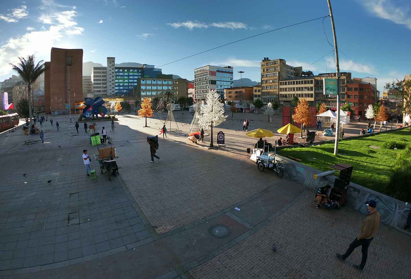 San Victorino – vendedores informales no respetan distanciamiento