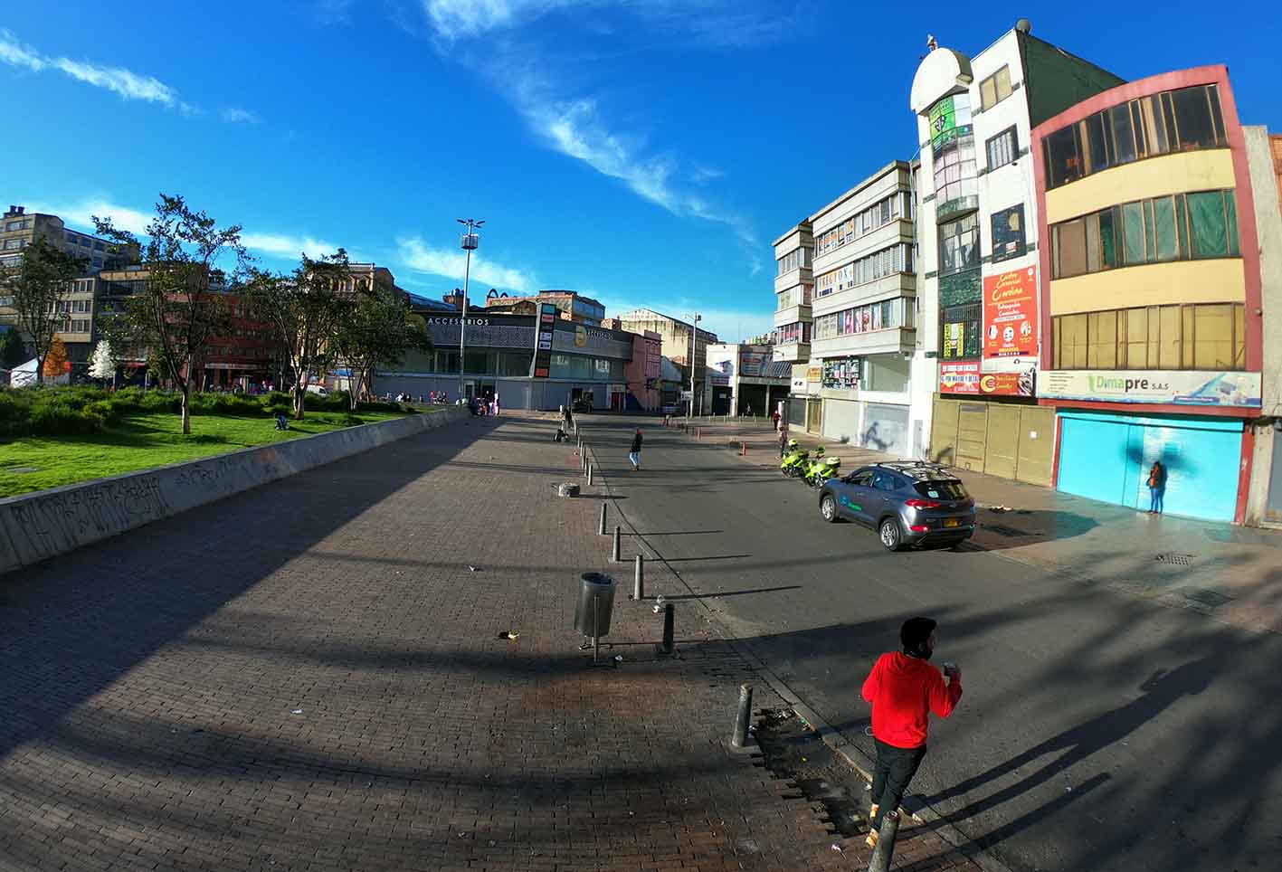 San Victorino – vendedores informales no respetan distanciamiento