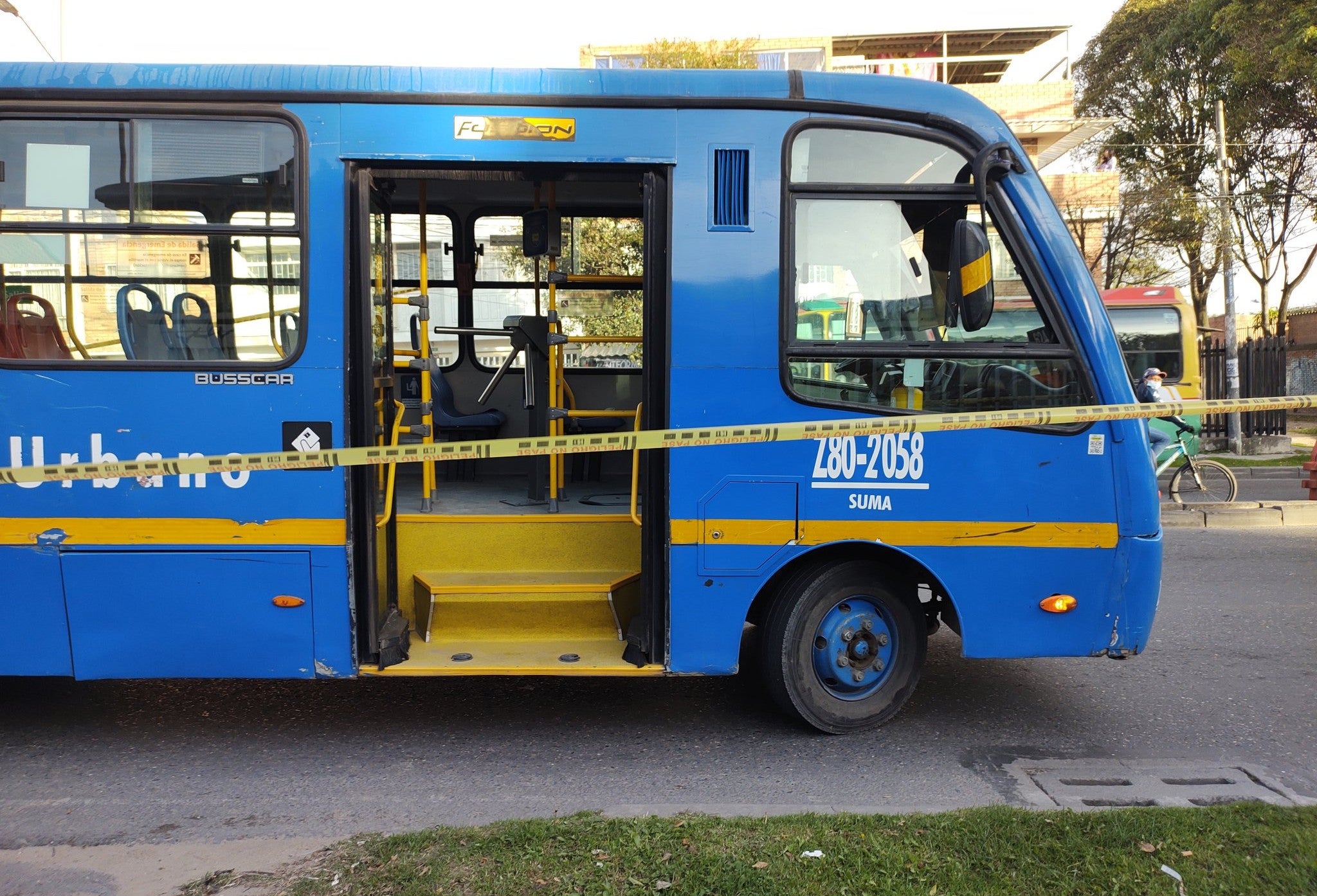 Robo en bus del Sitp