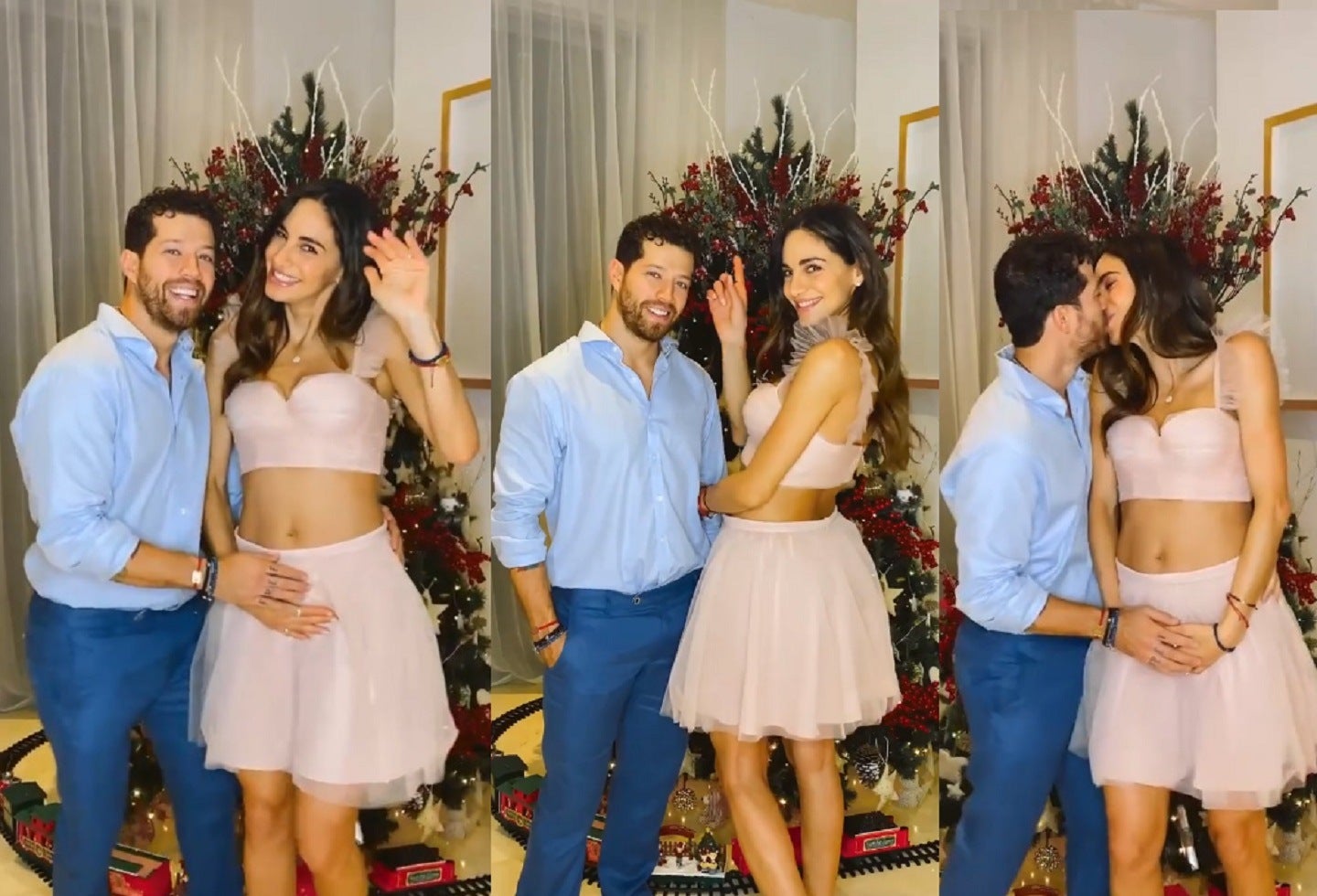 Valerie Domínguez y su novio, Juan David 'el Pollo' Echeverry