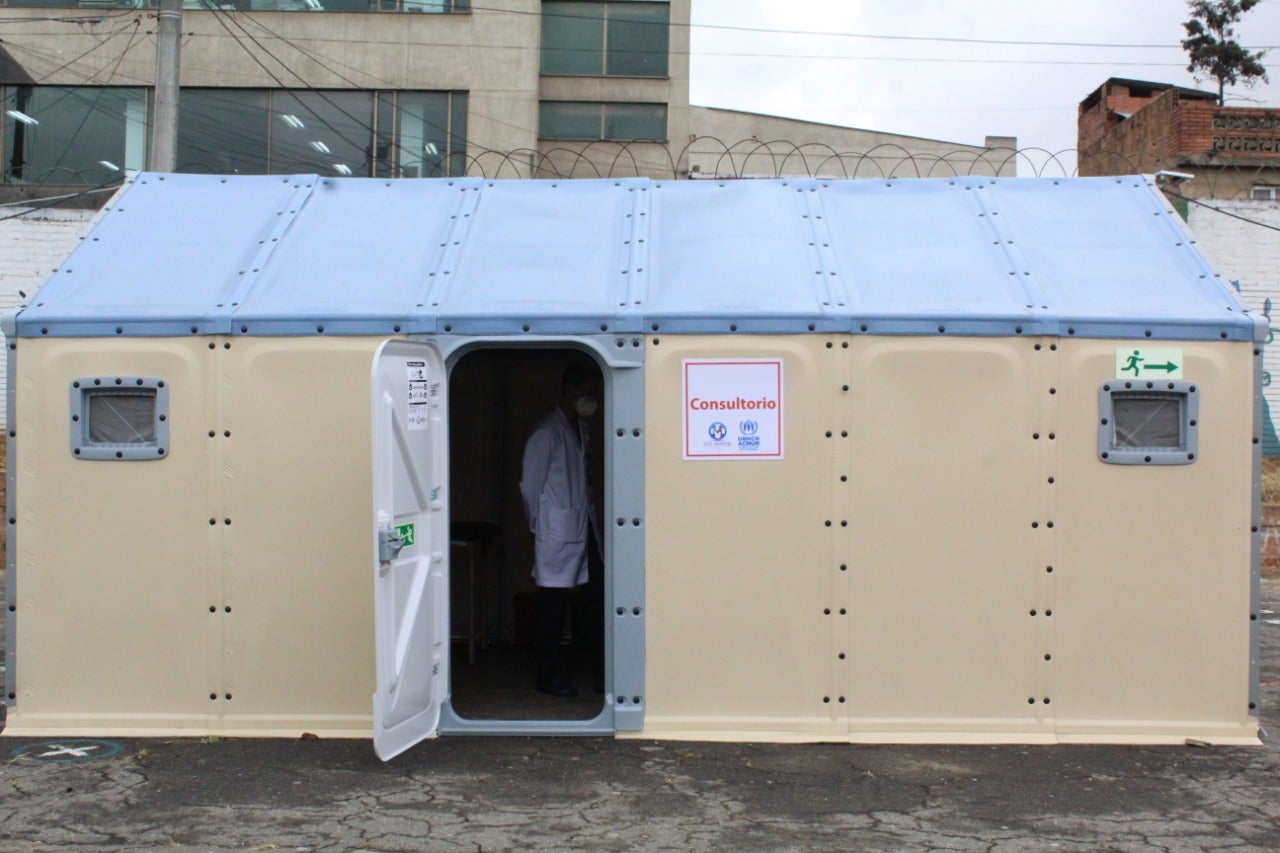 Hospital de campaña en Soacha (Cundinamarca)