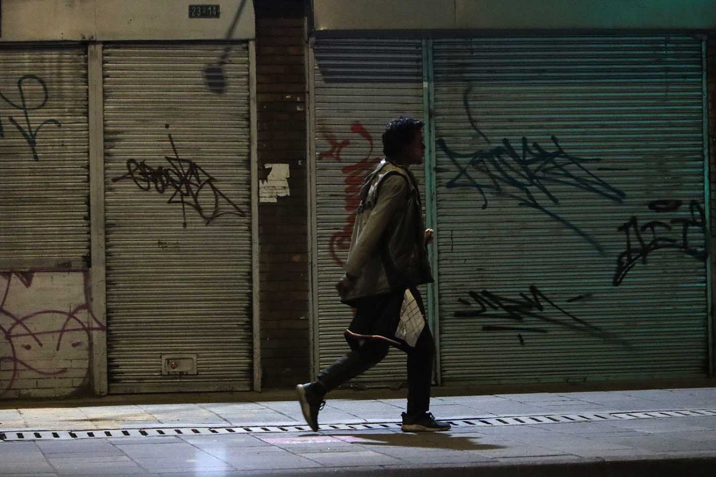 Así amaneció Bogotá en medio del nuevo toque de queda
