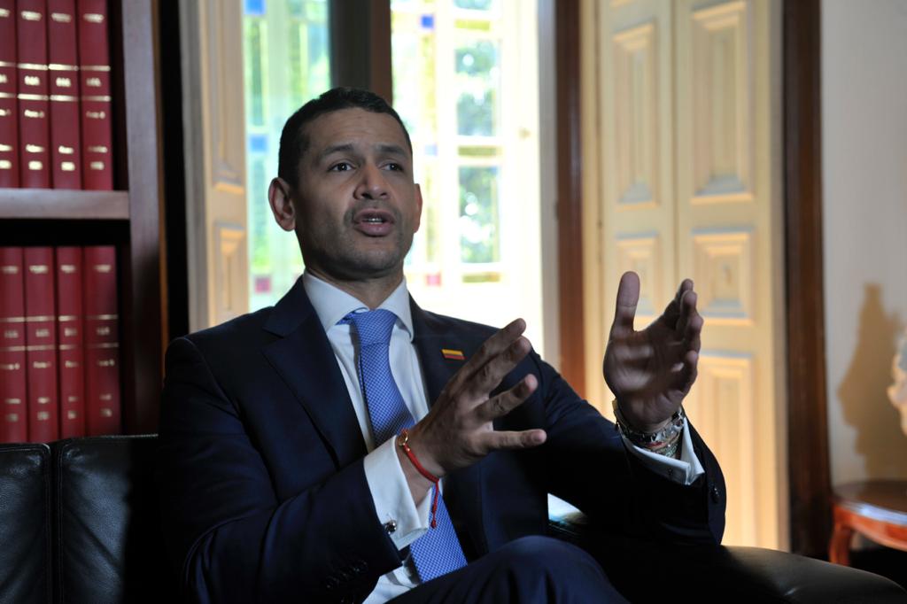 Daniel Palacios, ministro del Interior