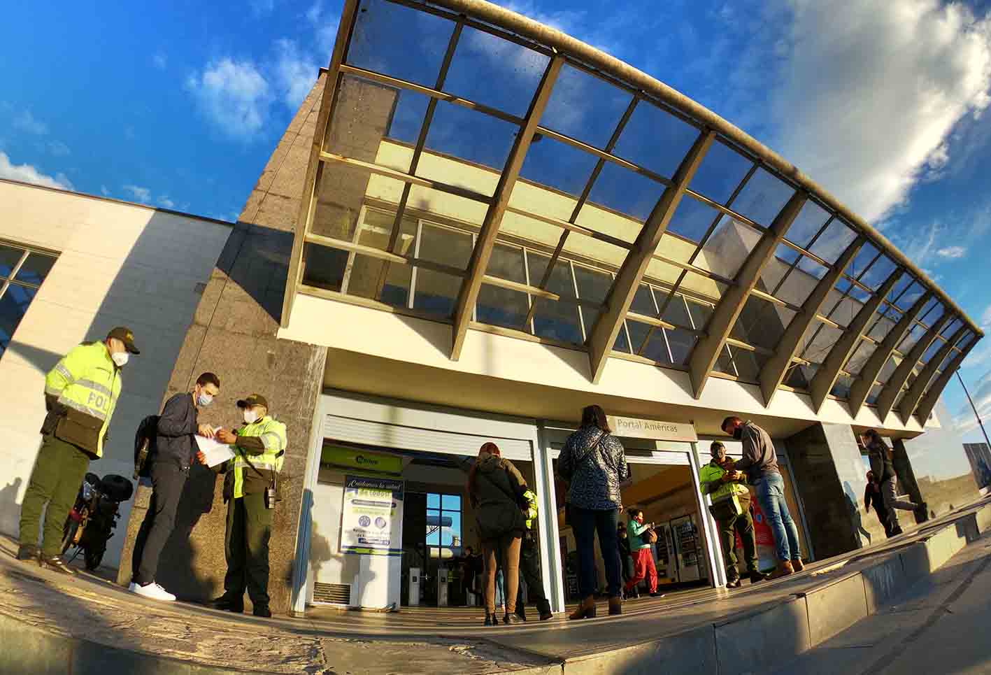 Portal de Las Américas en medio de cuarentena en Kennedy