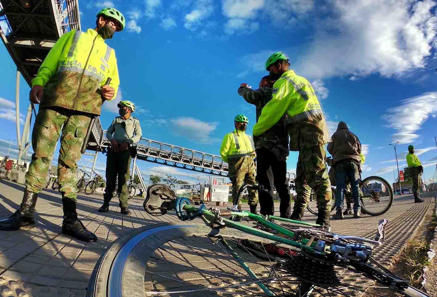 Operativos de control en medio de inicio de cuarentena en localidad de Kennedy